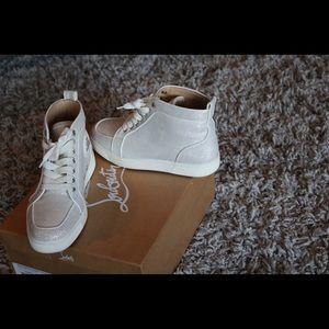 Christian Louboutin Rantus Orlato Glitter Sneakers